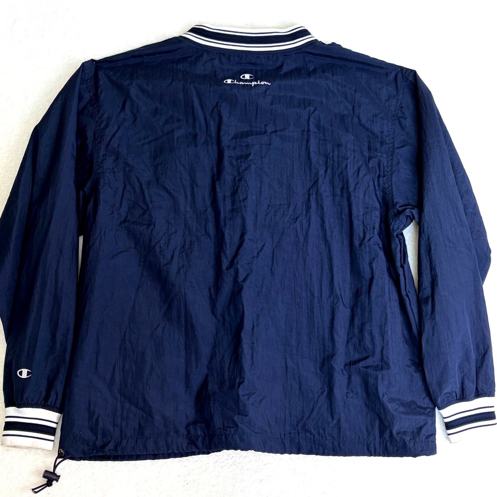 Champion Mens 2006 NCAA Final Four Indianapolis V-Neck Windbreaker Navy Large - Picture 2 of 11